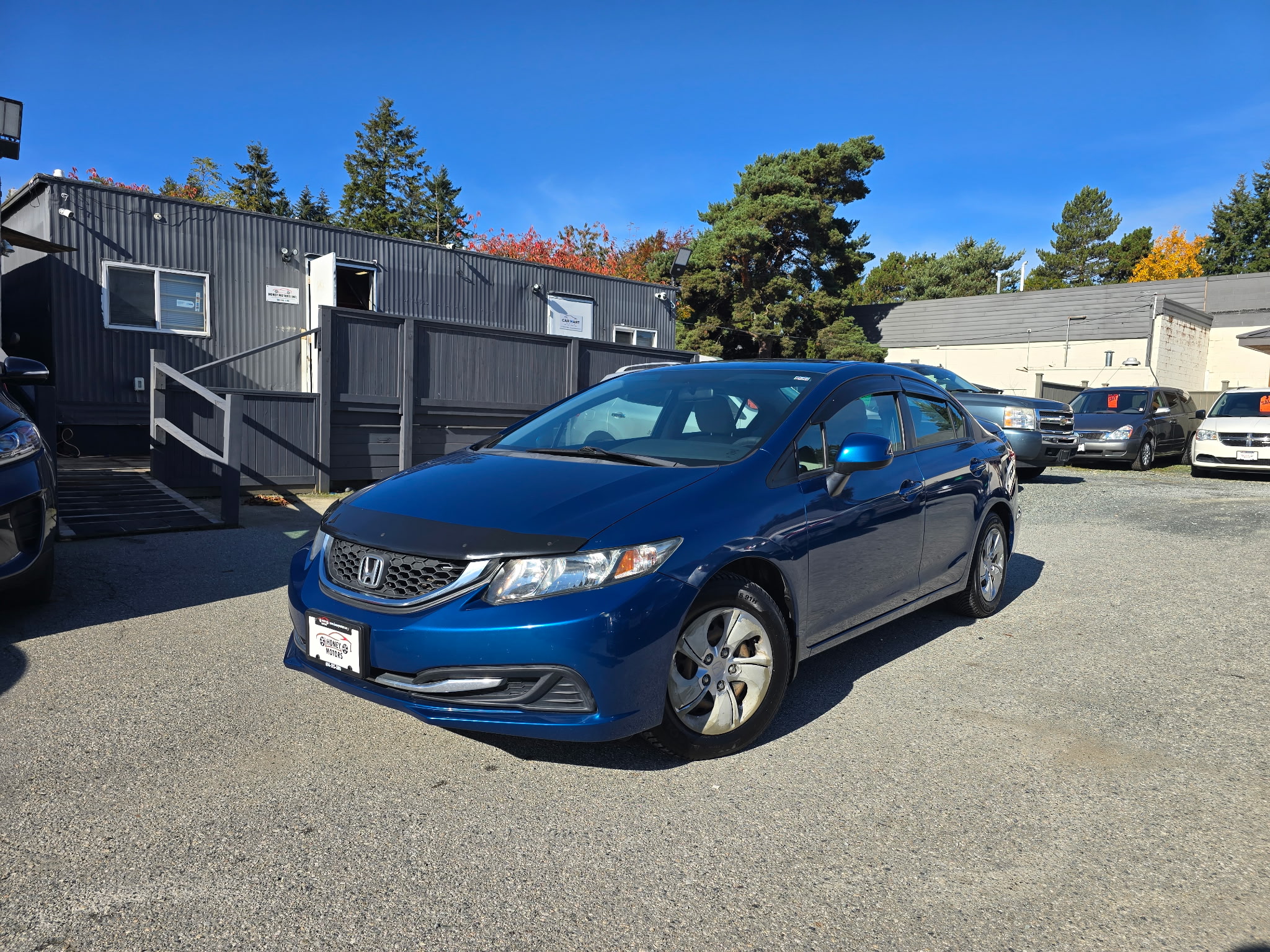The Honey Motors lot at 7093 King George Blvd in Newton, Surrey, BC